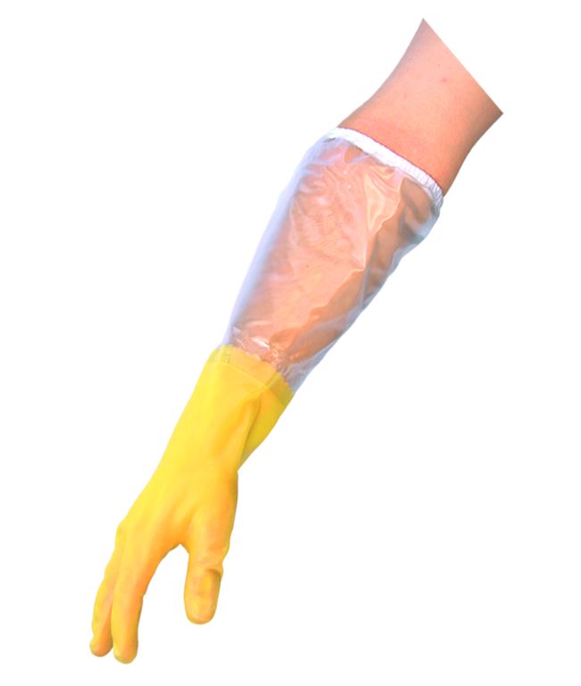 Vinyl Sleeve with Attached Glove Glove Sleeves Standard Safety Equipment Company