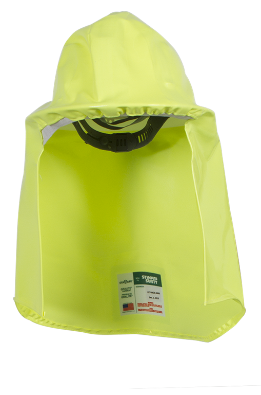 Cape Hood for Full-Brim Hard Cap in HiGlo | Cape Hood