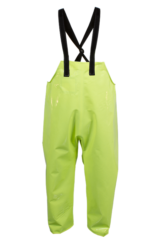 Bib Overall in HiGlo 1 1/2" Straps with Hook & Loop Bib Overalls Standard Safety Equipment